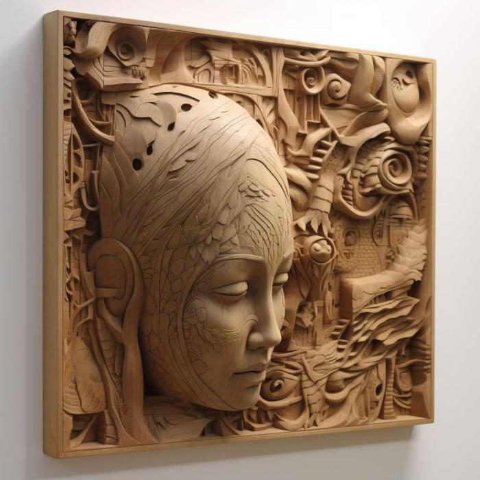 نموذج ثلاثي الأبعاد لآلة CNC 3D Art 